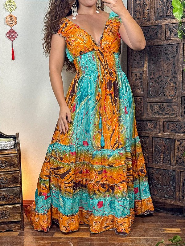 Vestido Indiano Flora