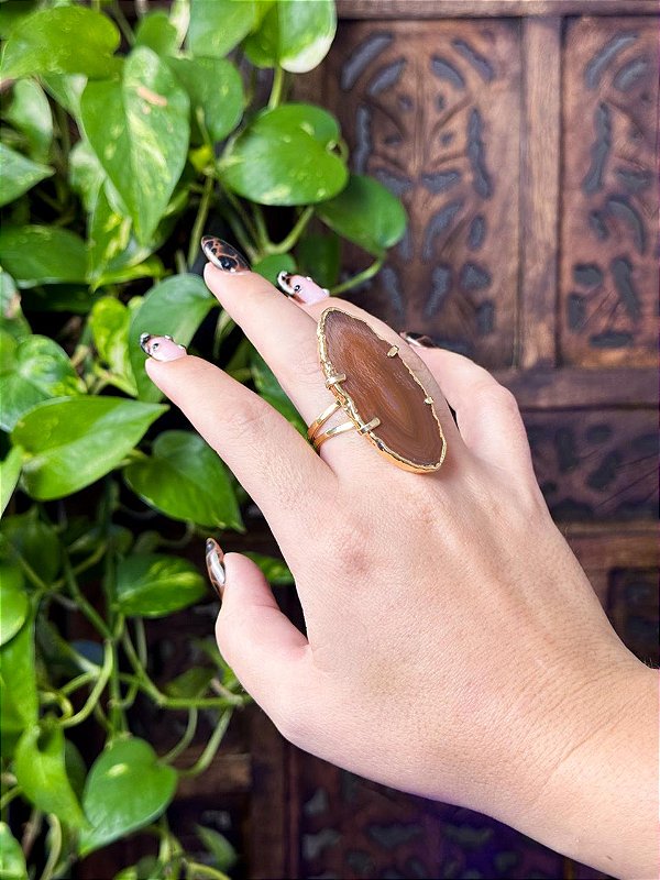 Anel Mystic | Caramel