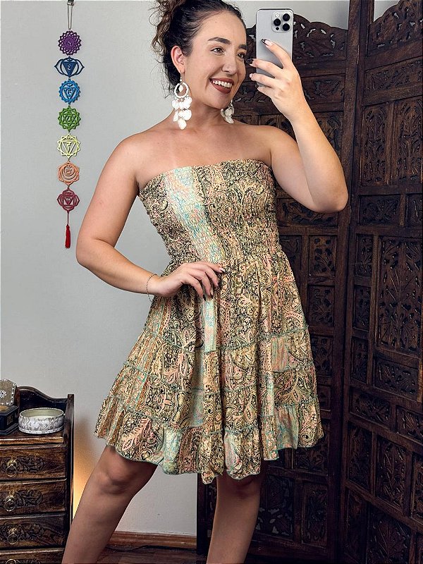 Vestido Indiano Lótus