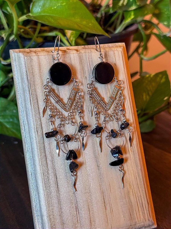 Brinco Hippie | Ônix