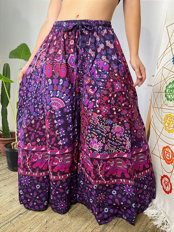 Calça Indiana Pantalona