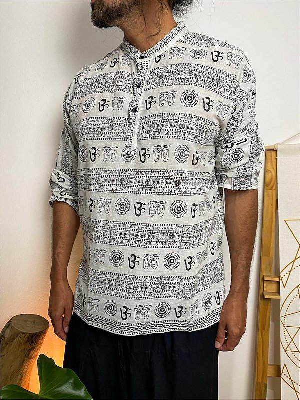 Bata Indiana Masculina | Ohm Tamanho:GG (bazar)