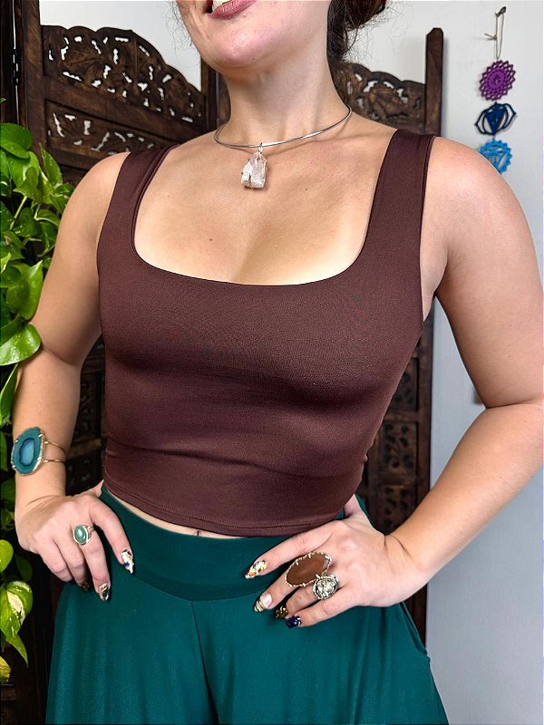 Cropped Lis | Chocolate