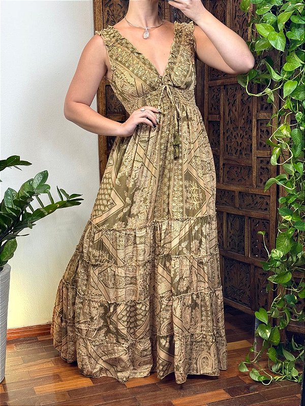 Vestido Indiano Flora