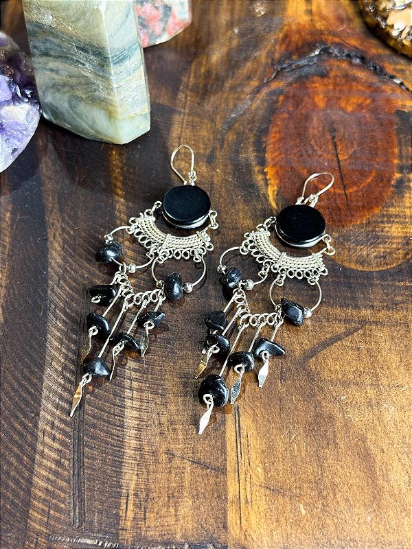 Brinco Hippie | Ônix