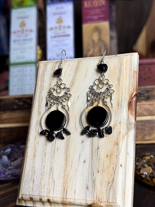 Brinco Hippie | Ônix