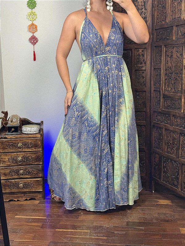 Vestido Indiano Magnólia (bazar)