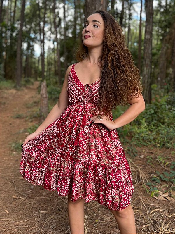 Vestido Indiano Margarida