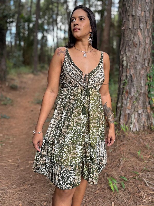 Vestido Indiano Margarida