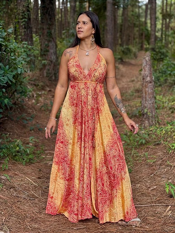 Vestido Indiano Magnólia