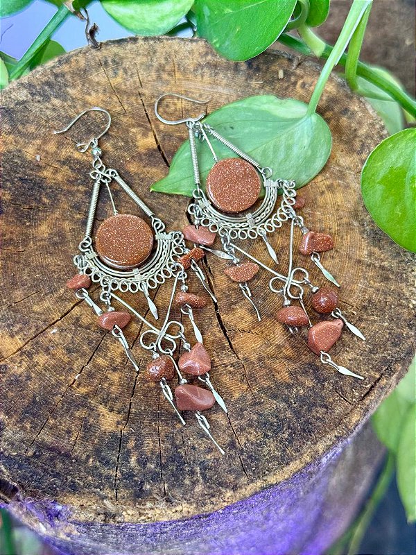 Brinco Hippie | Resina Sol