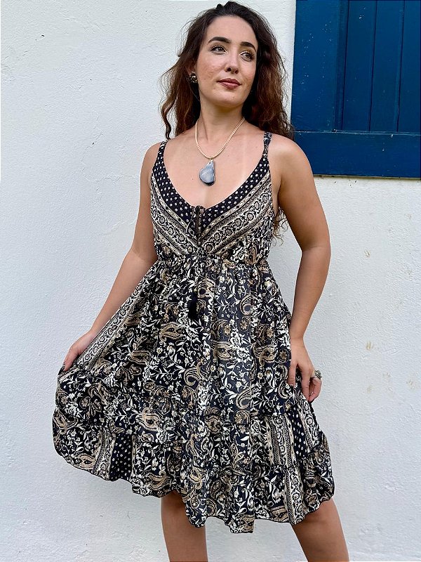 Vestido Indiano Margarida