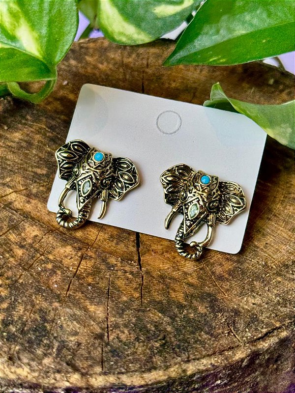 Brinco Ganesha | Ouro Velho