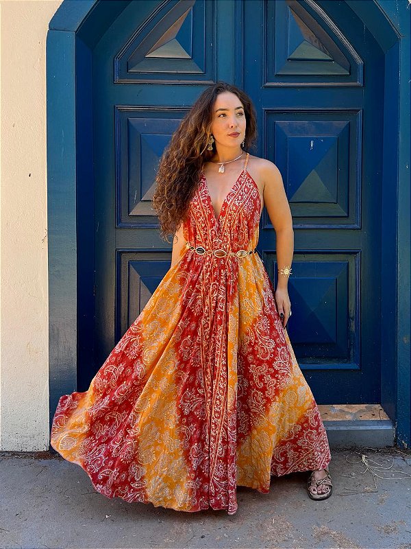 Vestido Indiano Magnólia