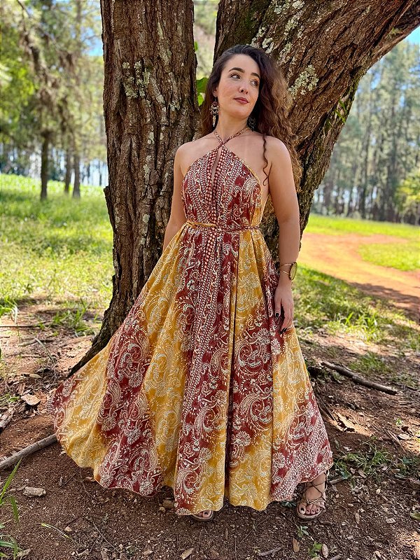 Vestido Indiano Magnólia