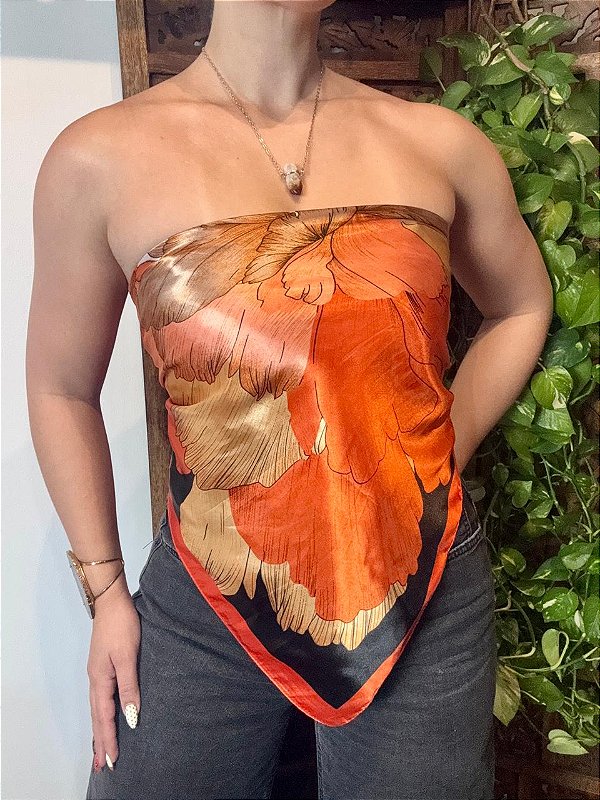 Lenço Boho | Laranja