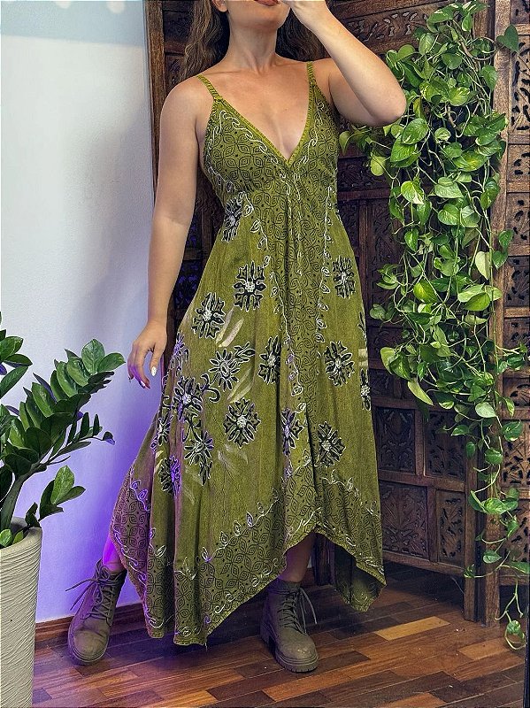 Vestido Tribal | Esmeralda
