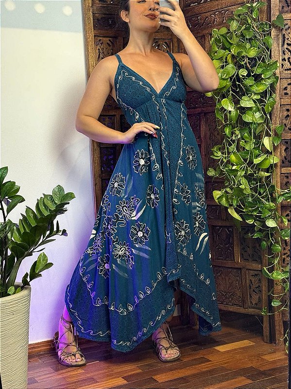 Vestido Tribal | Petróleo