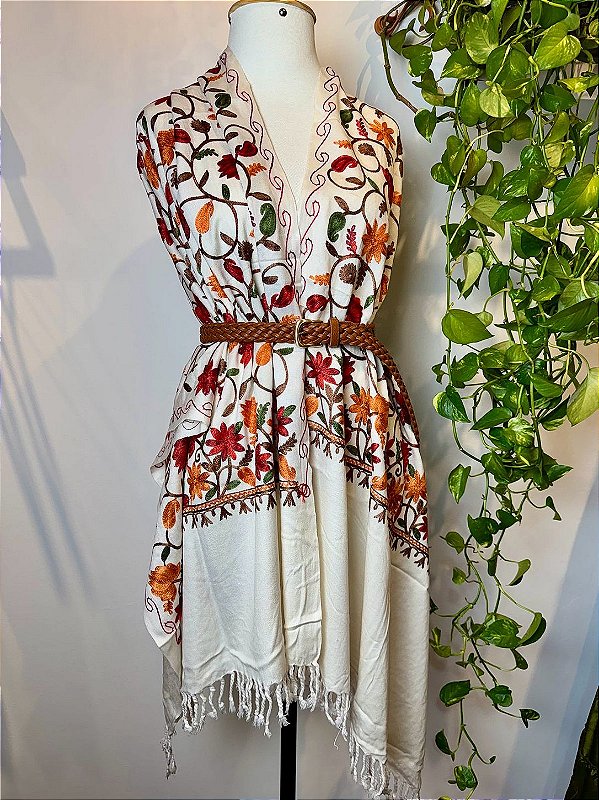 Pashimina Bohemian | Off White
