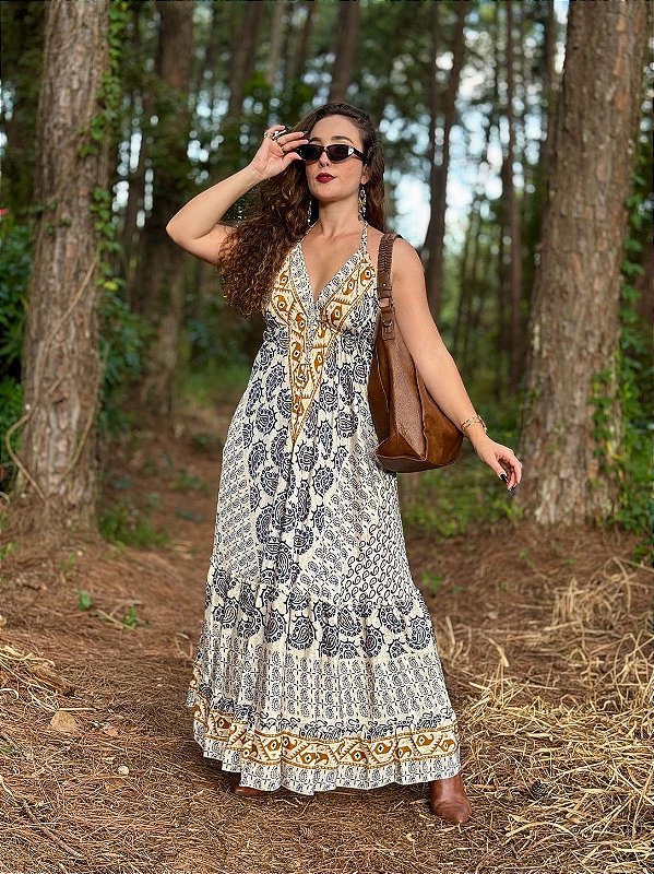 Vestido Indiano Gal (bazar)