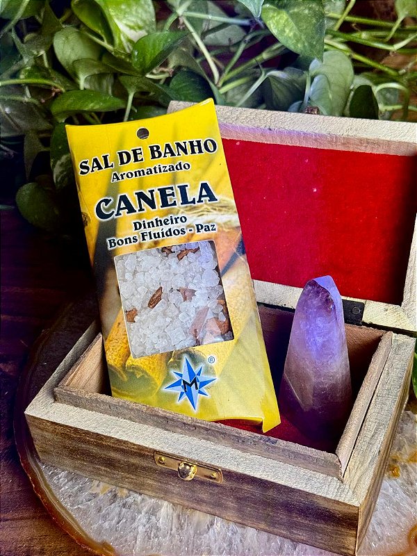 Sal de Banhos Energéticos | Canela