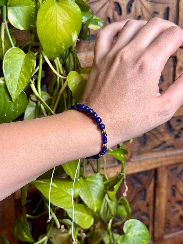 Pulseira Natural | Lápis Lazuli