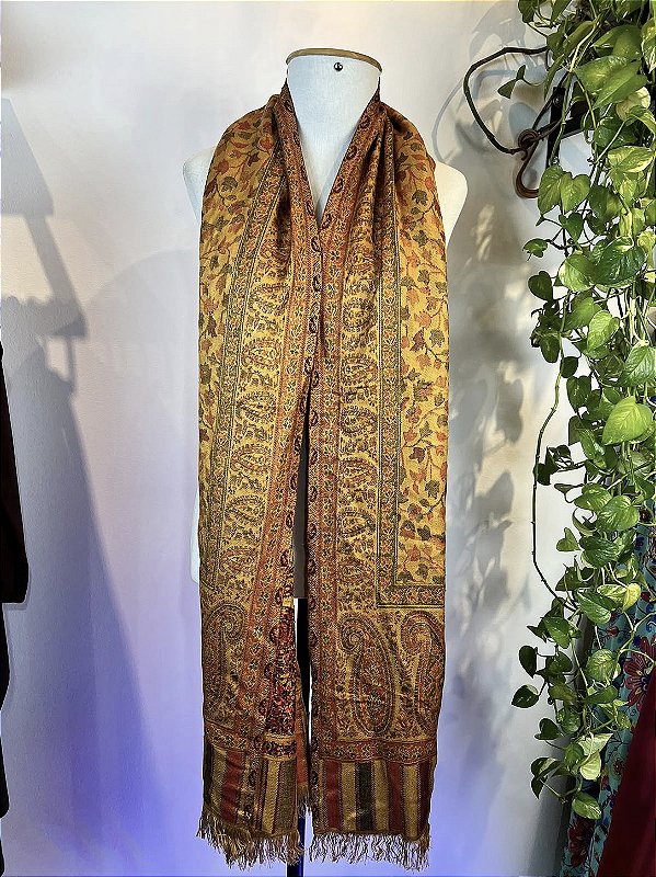 Pashimina Bohemian | Dourado
