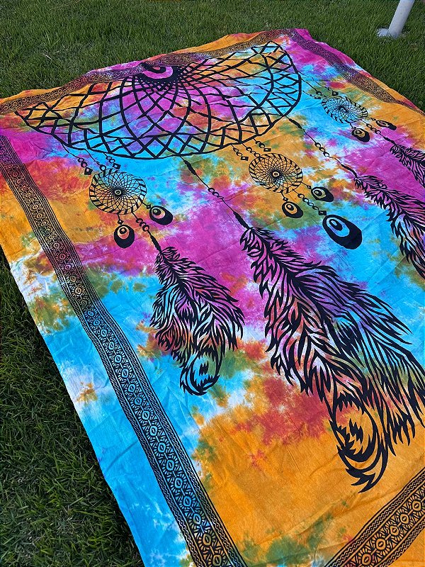 Colcha Indiana Casal | Filtro Tie Dye