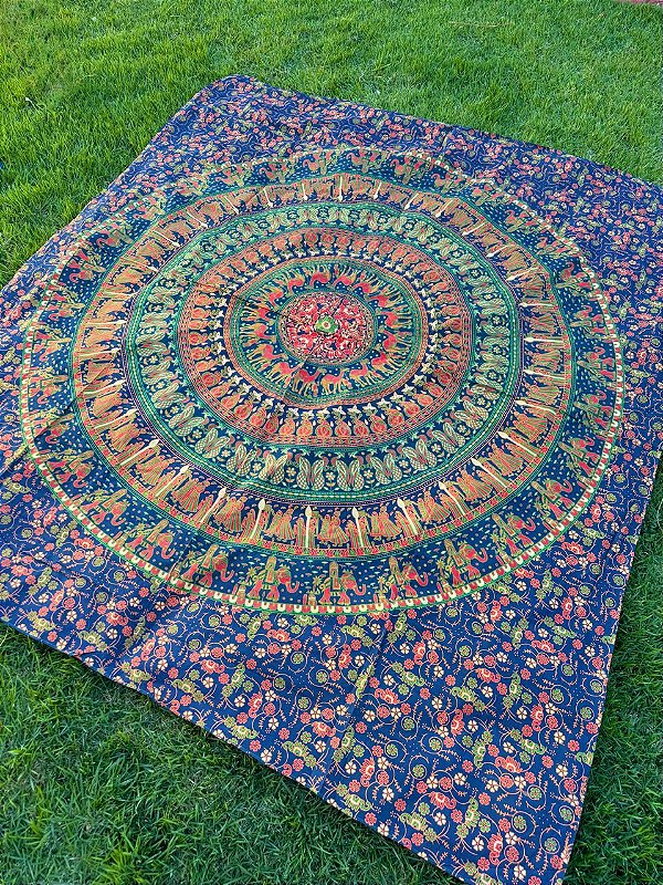 Colcha Indiana Casal | Mandala Color