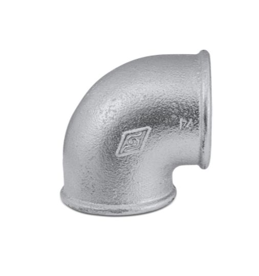 COTOVELO (JOELHO) GALVANIZADO 2" x 90°