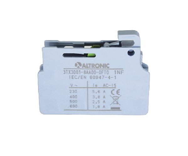 BLOCO DE CONTATO AUX. TRON 3TX30 1NA P/ CONTATOR 3TS29-3TS36