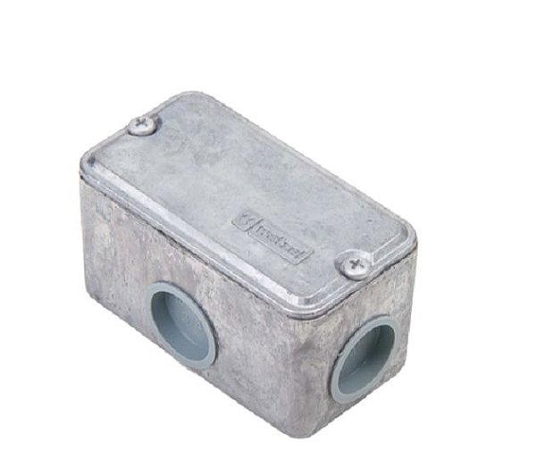 CONDULETE POLIWETZEL ALUM X 3/4" TAMPA CEGA 2 TPOES WETZEL