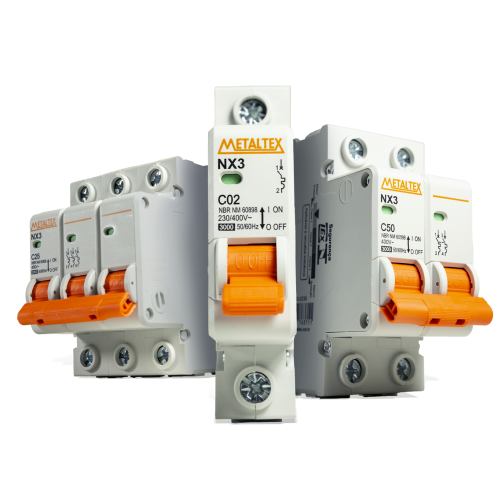 MINI DISJUNTOR 3KA TRIPOLAR CURVA C 32A METALTEX