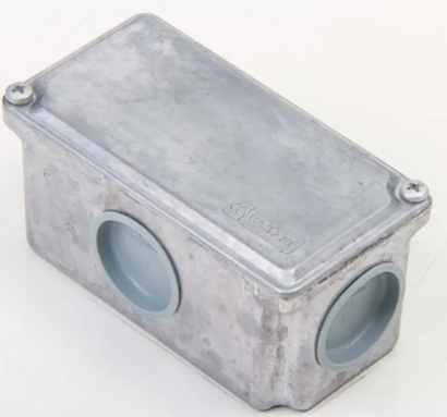 CONDULETE POLIWETZEL ALUMINIO X 2" TAMPA CEGA 2 TPOES WETZEL