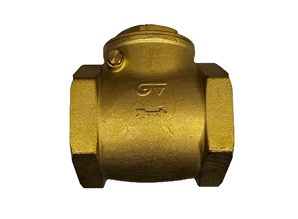 VALVULA RETENCAO HORIZ. LATAO BSP NBR MOLA INOX 4" GENEBRE