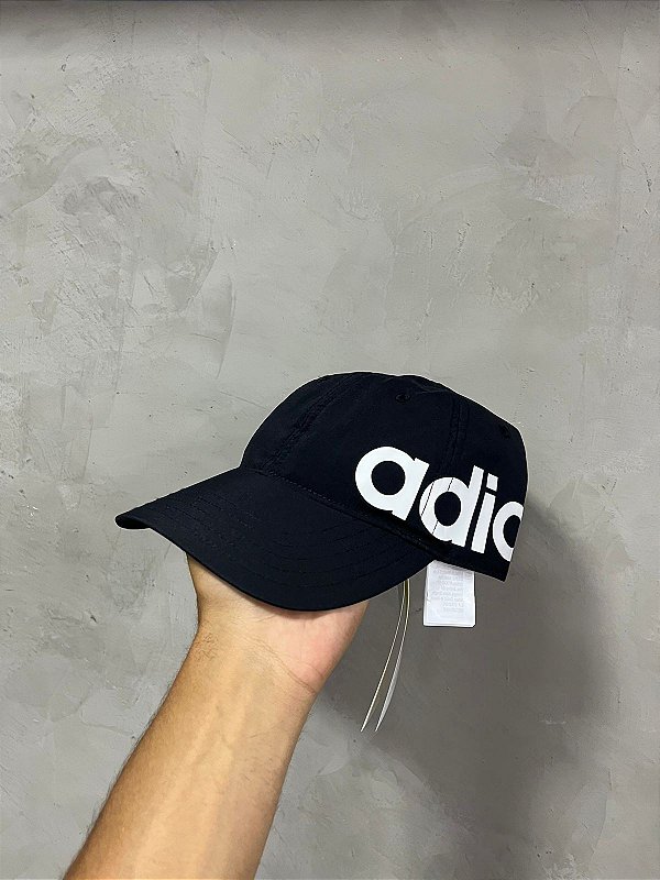 BONÉ ADIDAS LETREIRO (PRETO)
