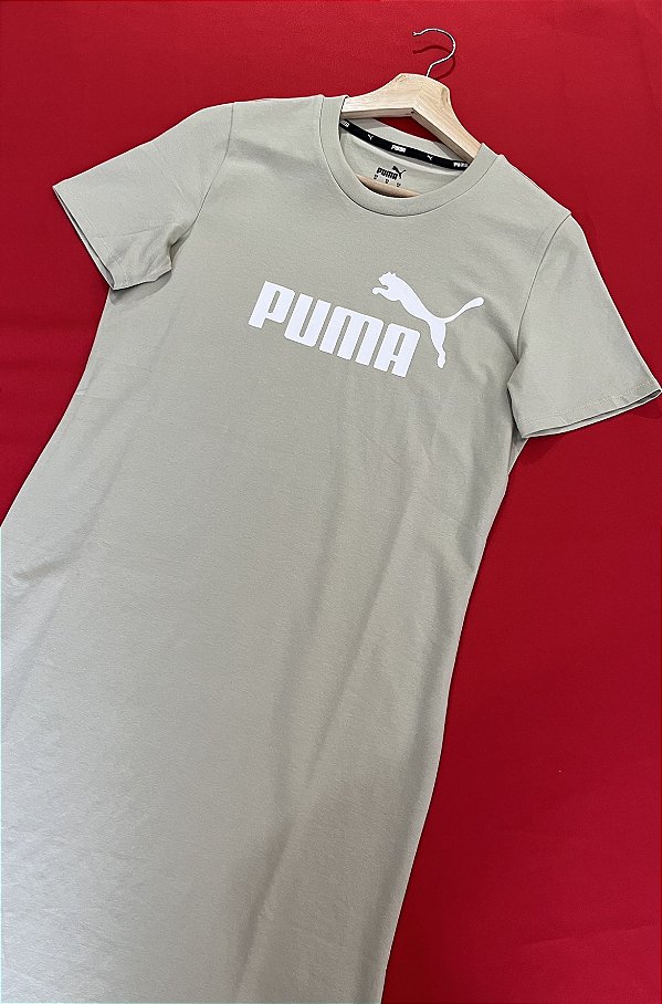 Vestido puma feminino verde