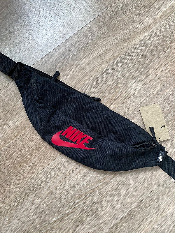 SHOULDER BAG NIKE PRETO/VERMELHO
