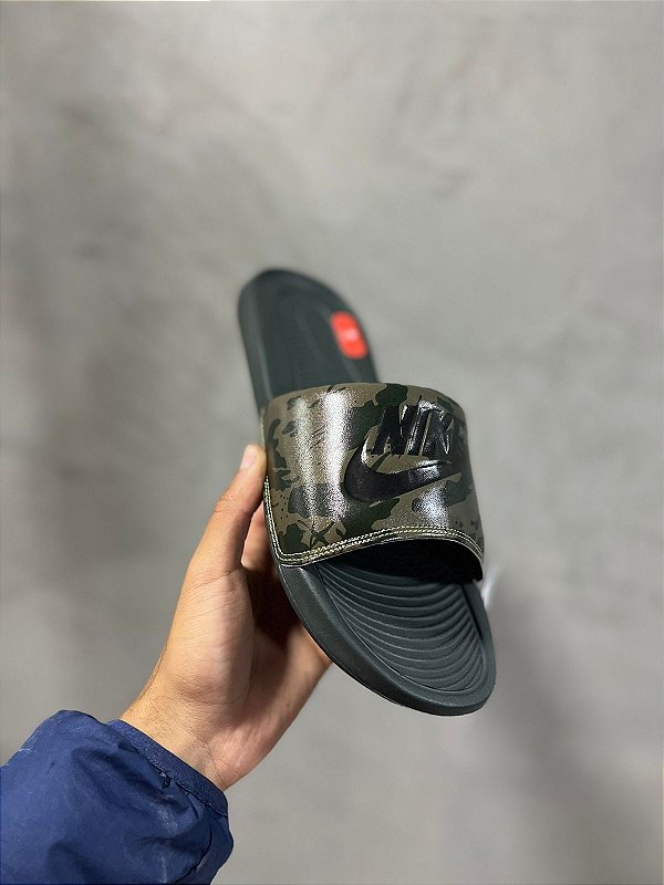 CHINELO NIKE SLIDE CAMUFLADO(MILITAR)