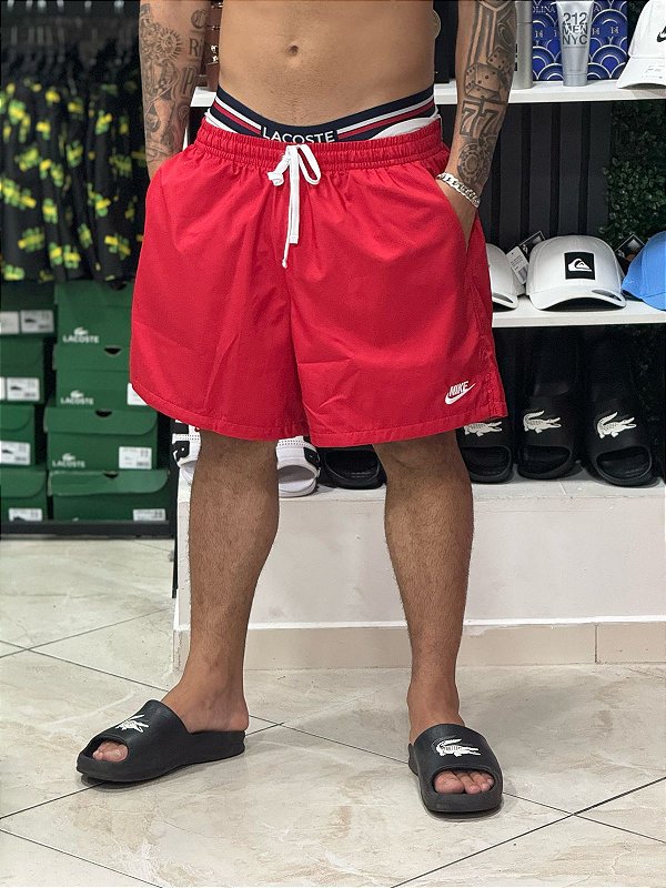 SHORT NIKE SPORTWEAR(VERMELHO)