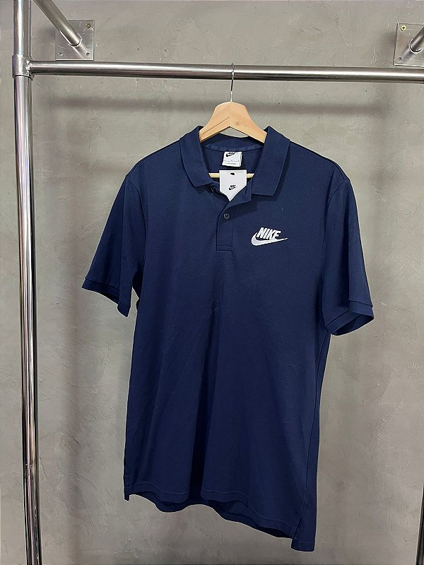 Camisa Polo Nike Sportwear - Azul marinho