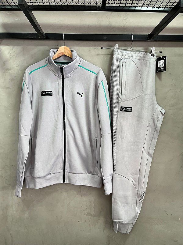 CONJUNTO PUMA MERCEDES AMG (CINZA)