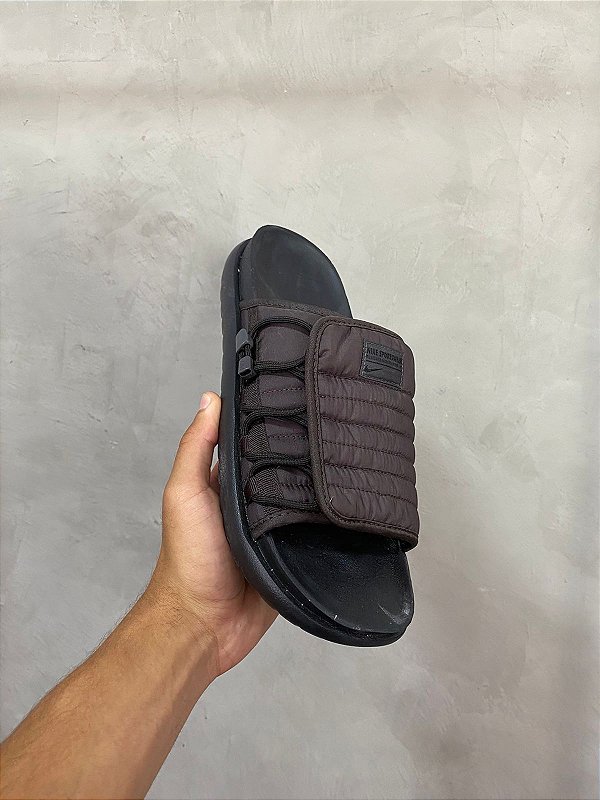 CHINELO NIKE ASUNA (PRETO/MARROM)