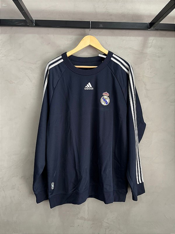 MOLETOM ADIDAS TEAMGEIST REAL MADRID