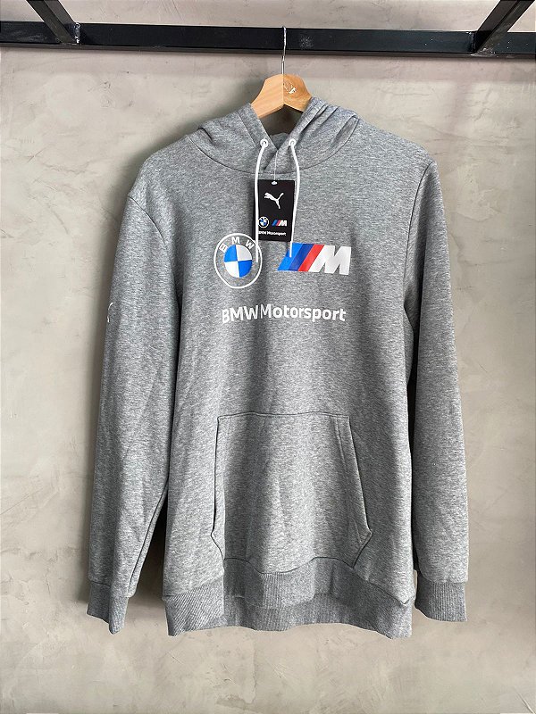 MOLETOM PUMA BMW CINZA