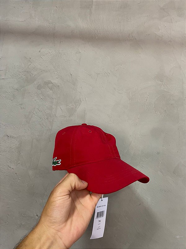 BONE LACOSTE SPORT (VERMELHO)