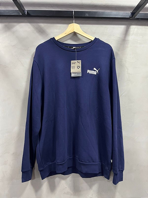 MOLETOM PUMA AZUL MARINHO