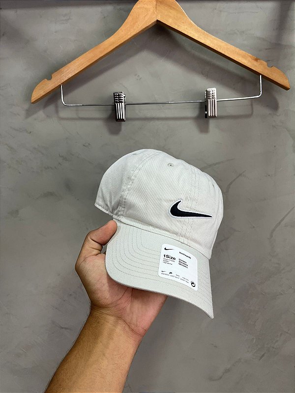 BONÉ NIKE H86 SWOOSH BEGE