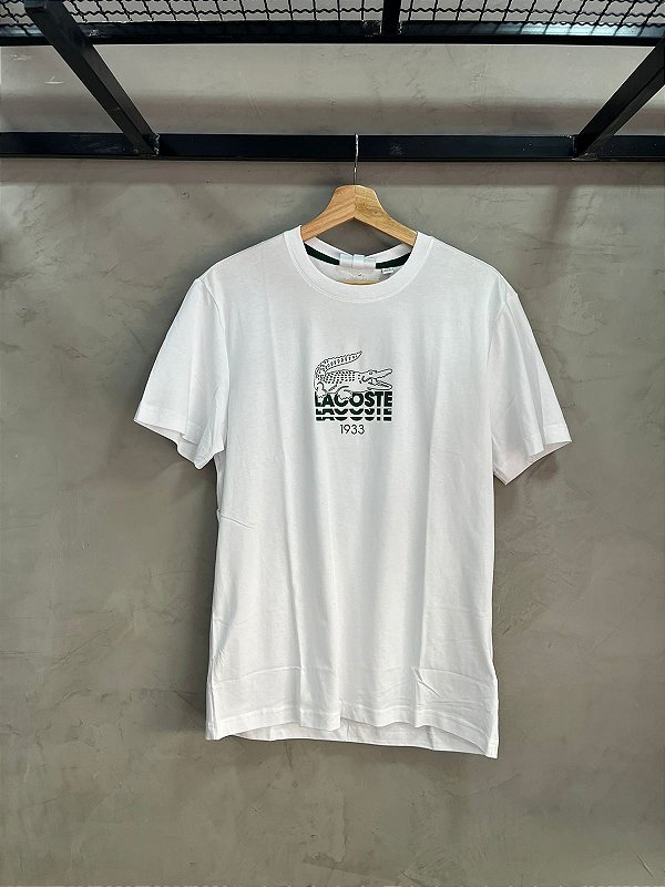 CAMISETA LACOSTE 1933 (BRANCA)