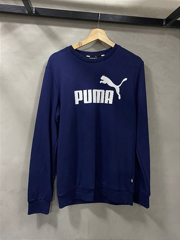 MOLETOM PUMA ICON (AZUL MARINHO)